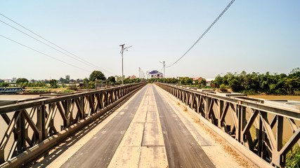 Fototapeta na wymiar Pont à Koh Dach