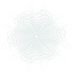 Guilloche elenent for certificate / money design / vector / CMYK