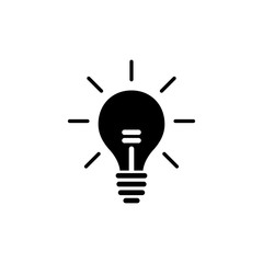 bulb lamp icon