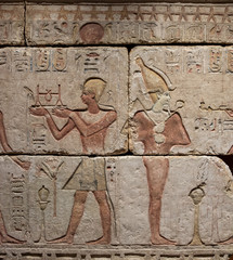 Ägyptische Reliefs