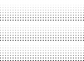 Abstract halftone dotted background. Monochrome grunge pattern with dot and circles.  Vector modern pop art texture for posters, sites, business cards, cover, postcards, labels, stickers layout.