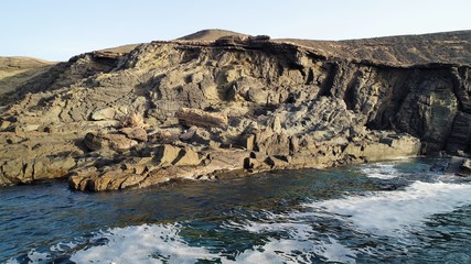 natural pools created by volcanic lava on the Atlantic coast