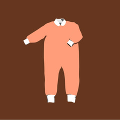 pajamas for babies vector illustration