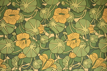 seamless floral pattern with flowers
