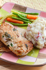 Pork Chops Mashed Potatoes