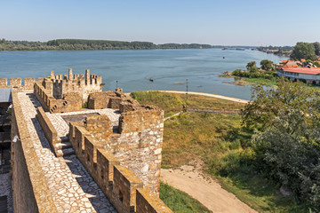 Obraz premium Ruins of Fortressr in town of Smederevo, Serbia