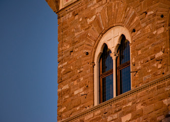 photo of florence at sunset The shadows get longer and the colors become more intense