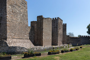 Ruins of Fortressr in town of Smederevo, Serbia