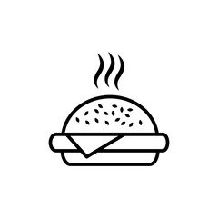 burger icon trendy