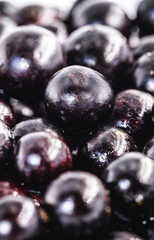 Several Brazilian fruits, called jabuticaba or jaboticaba. Organic fruit and without convergent. Fruits of the month of October.