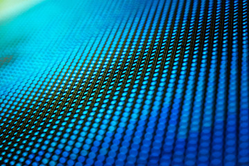 Naklejka premium CloseUp LED blurred screen. LED soft focus background. abstract background ideal for design.
