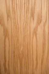 Oak plank. The structure of natural oak. A tangential cut of a tree trunk. Brown natural background.