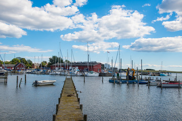 Fototapeta na wymiar Port of Skaelskoer in Denmark