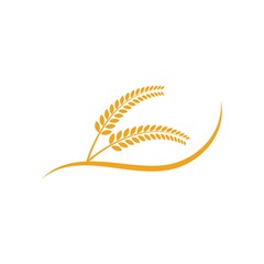 Agriculture wheat Logo