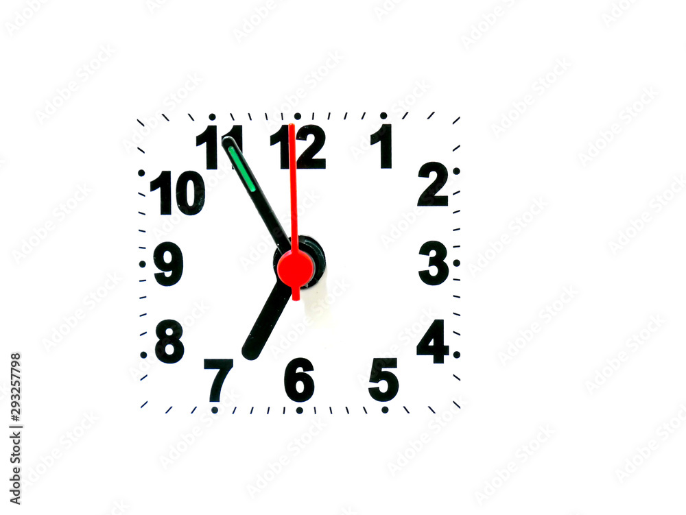 Wall mural time clock background image