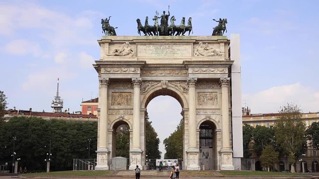 Milan, Arch Of Peace (Arco Della Pace)