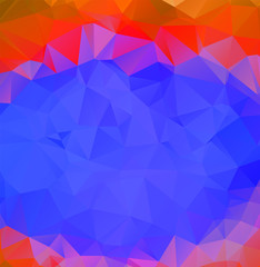 Abstract multicolor purple and blue background. Vector polygonal design illustrator