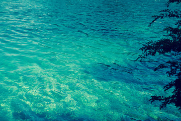 Fototapeta na wymiar texture water sea blue waves