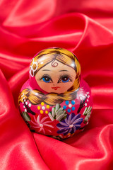 Obraz na płótnie Canvas Beautiful Russian nesting dolls