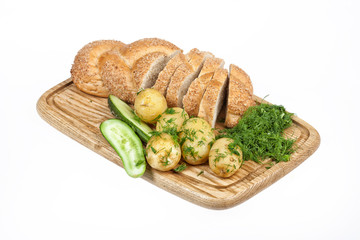 Still Life With Potatoes