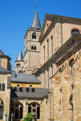 View of the Cathedral of Trier. Germany