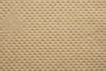Abstract brown recycled tissue paper napkin texture background