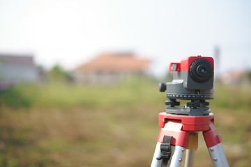 Total station or electronic distance measurement