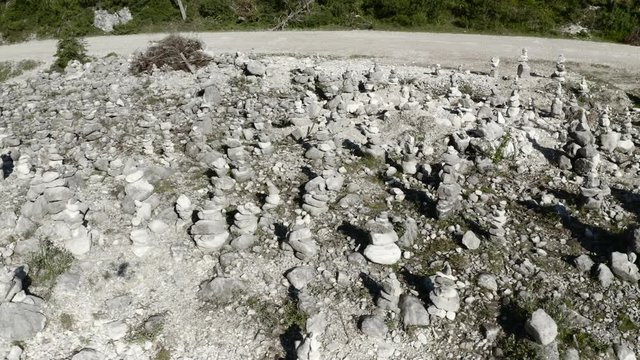 stone figures in the karwendel in Austria