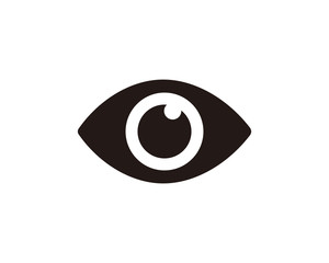 Eye icon symbol vector