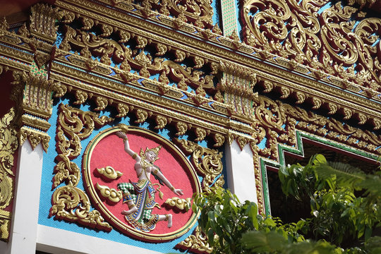 The beauty of a Thai temple