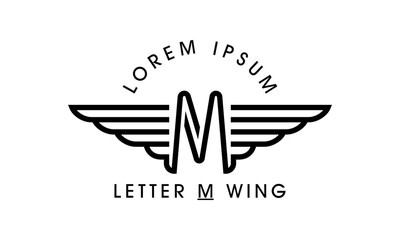 Letter M Wing