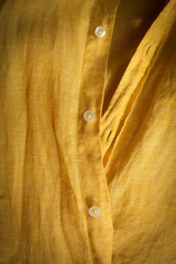 Cotton shirt close-up