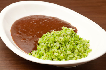 ブロッコリーライスのカレー