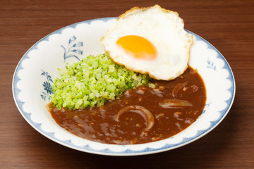 ブロッコリーライスのカレー