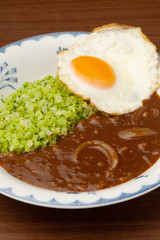 ブロッコリーライスのカレー