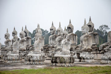 Fototapeta na wymiar Old Buddha Cemetery