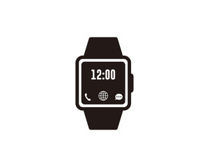 Smart watch icon symbol vector