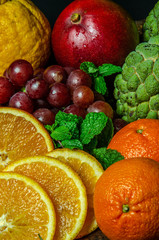 fresh fruits and vegetables