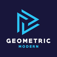 Obraz premium Geometric Logo Design Inspiration For Business And Company.