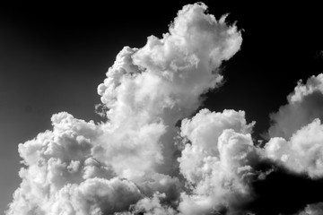 Fototapeta premium The sky before the rain, the cloudy dramatic sky, dark clouds texture background