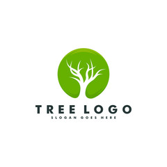Tree Logo design, Forest icon vector