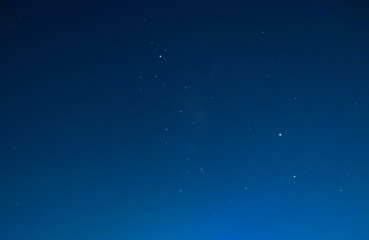 Naklejka na ściany i meble The sky texture and star in the mid night time.