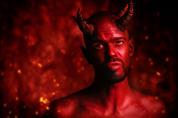 devil with embers