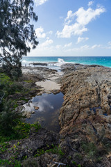 Champange pools, Moreton Island