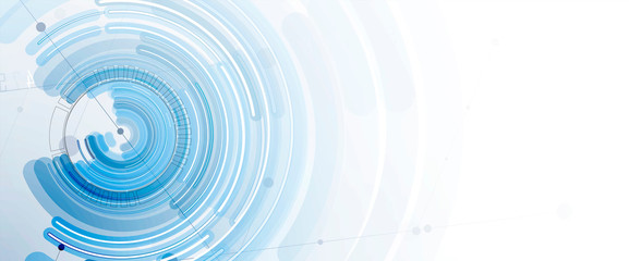 Technology data background, idea of global business solution