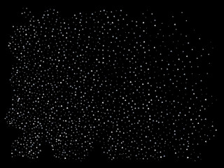 Bright festive falling confetti.