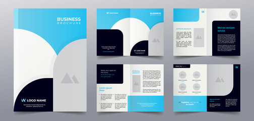 premium business brochure pages design template