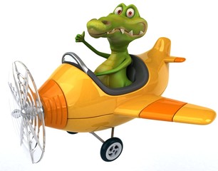 Fun crocodile