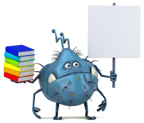 Fun germ - 3D Illustration