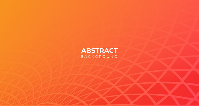 abstract orange geometric line background